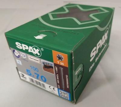 Spax-D для террасной доски 5*70мм 0537000500703 - нержавейка A2 (100 шт/упак) - вид 5 миниатюра