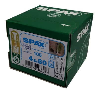 Spax для фасадов 4,5x60 мм 25170004506021 / 0517000450603 (100 шт/упак.) A2 - вид 3 миниатюра