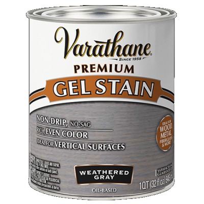Морилка-гель универсальная Varathane Premium Gel Stain - Цвет - Выветренный серый - № (0,946л) - вид 1 миниатюра