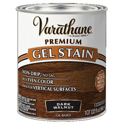 Морилка-гель универсальная Varathane Premium Gel Stain - Цвет - Тёмный орех- №469 (0,946л) - вид 1 миниатюра