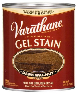 Морилка-гель универсальная Varathane Premium Gel Stain - Цвет - Тёмный орех- №469 (0,946л) - вид 5 миниатюра